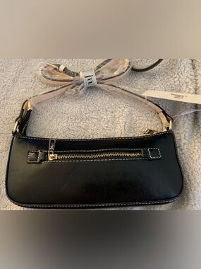 NWT Women's Black Crossbody Bag with Gold Hardware - Brand is Jessica Moore